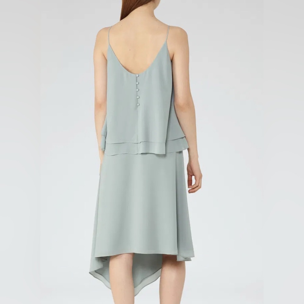 Reiss Tiered Cami Ansley Dress, Size 2 - Picture 3 of 12